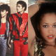 Ola Ray with Jackson in "Thriller" (Epic Records); Ola Ray in Playboy magazine (Playboy)